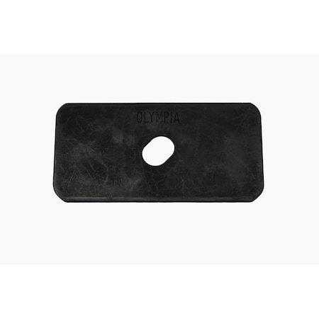 Rockmount Research And Alloys Ultra Olympia Wear Plates, For High Abrasion Resistance on Metal Surfaces; 3" x 6" x 3/16" Each 3601